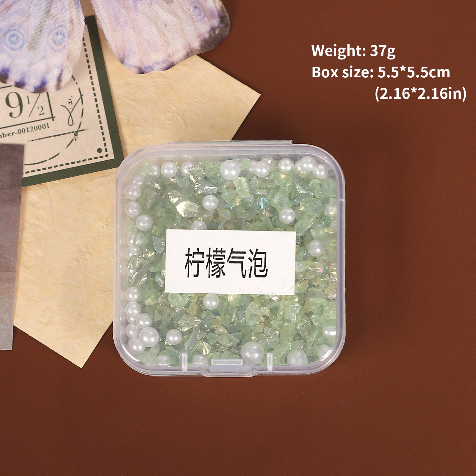 Decorative Materials - Colored Mineral Gravel 3D