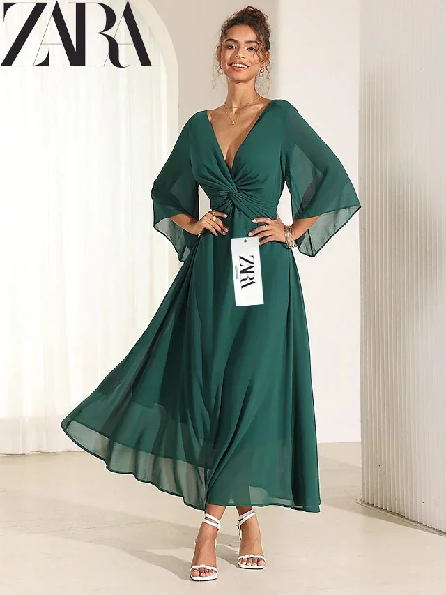 ZARA - Pohodlné, moderní, vzdušné šaty, léto 2025