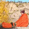 Ultralight Sleeping Bag Waterproof Thermal Sleeping Bag for Camping (Orange)