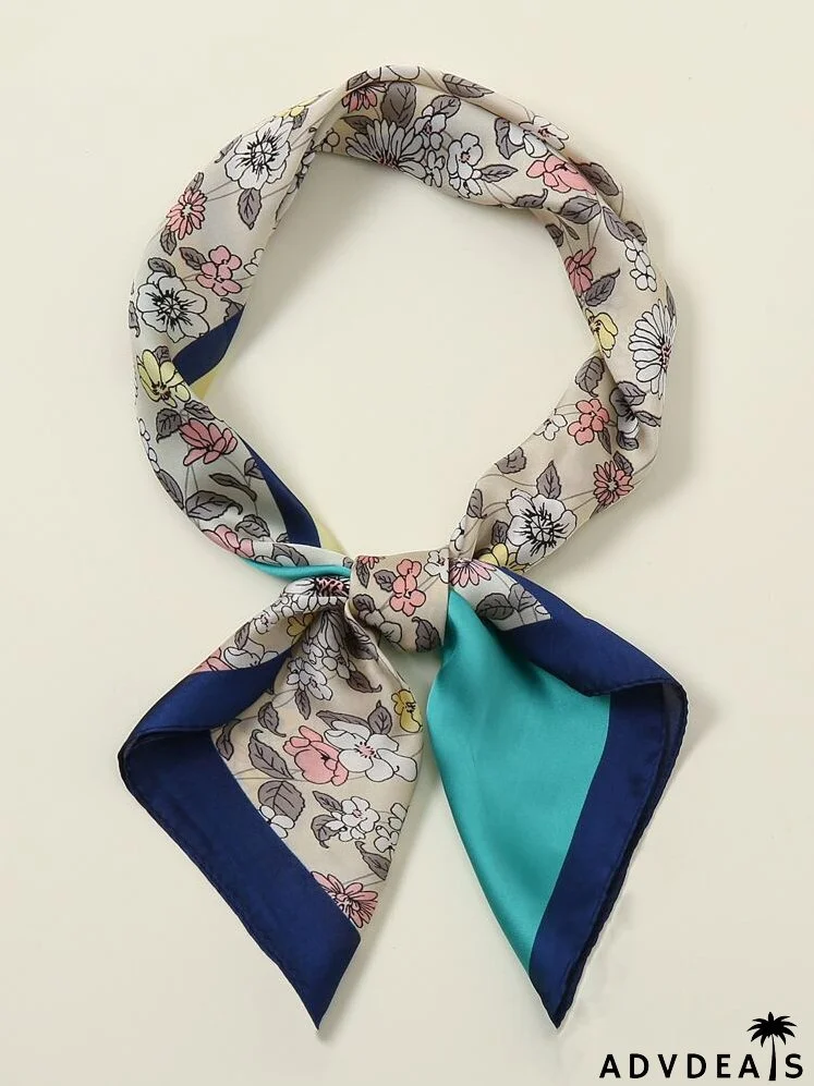 Flower Print Bandana