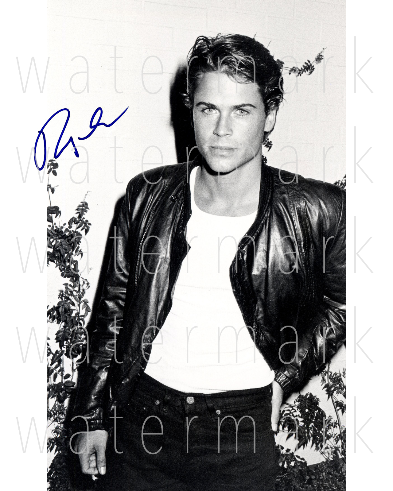 Rob Lowe sexy hot signed 8X10 inch print Photo Poster painting poster picture autograph RP