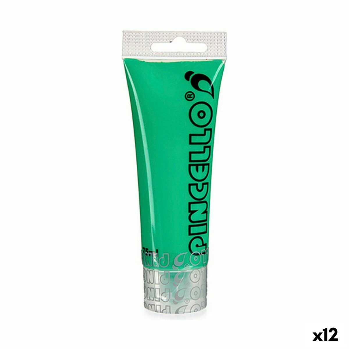Acrylic paint Pincello Light Green 75 ml (12 Units)