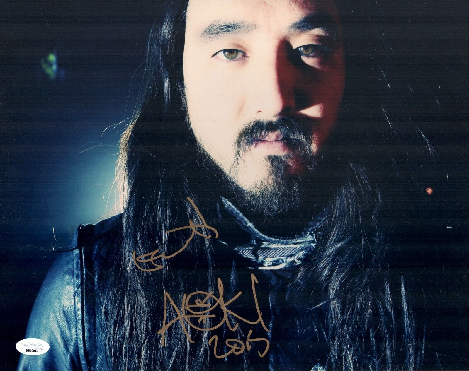 STEVE AOKI Signed DJ 11x14 Photo Poster painting EDM Producer Music Autograph JSA COA Cert