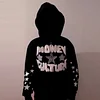 Millioim dollar vision casual street zip hoodie