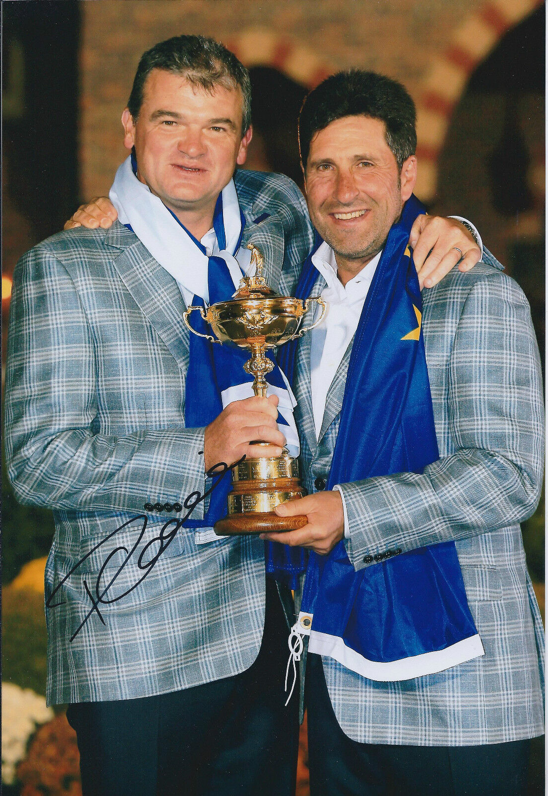 Paul LAWRIE SIGNED Autograph 12x8 Photo Poster painting with RYDER Cup Captain AFTAL COA