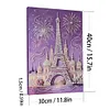 Upgrade Pearl Eiffel Tower Castle DIY Premium 5D Diamond Painting Kit Pearlls painting Sparkling Special Shaped Diamond painting