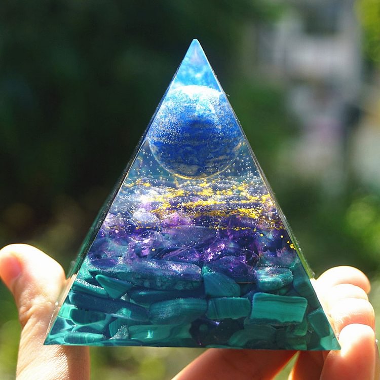 DIY🌟: Peace And Love Orgone Pyramid (Material package)
