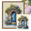 >SALE<Full Embroidery Eco-cotton Thread 11CT Printed Still Life Cross Stitch 50x60cm