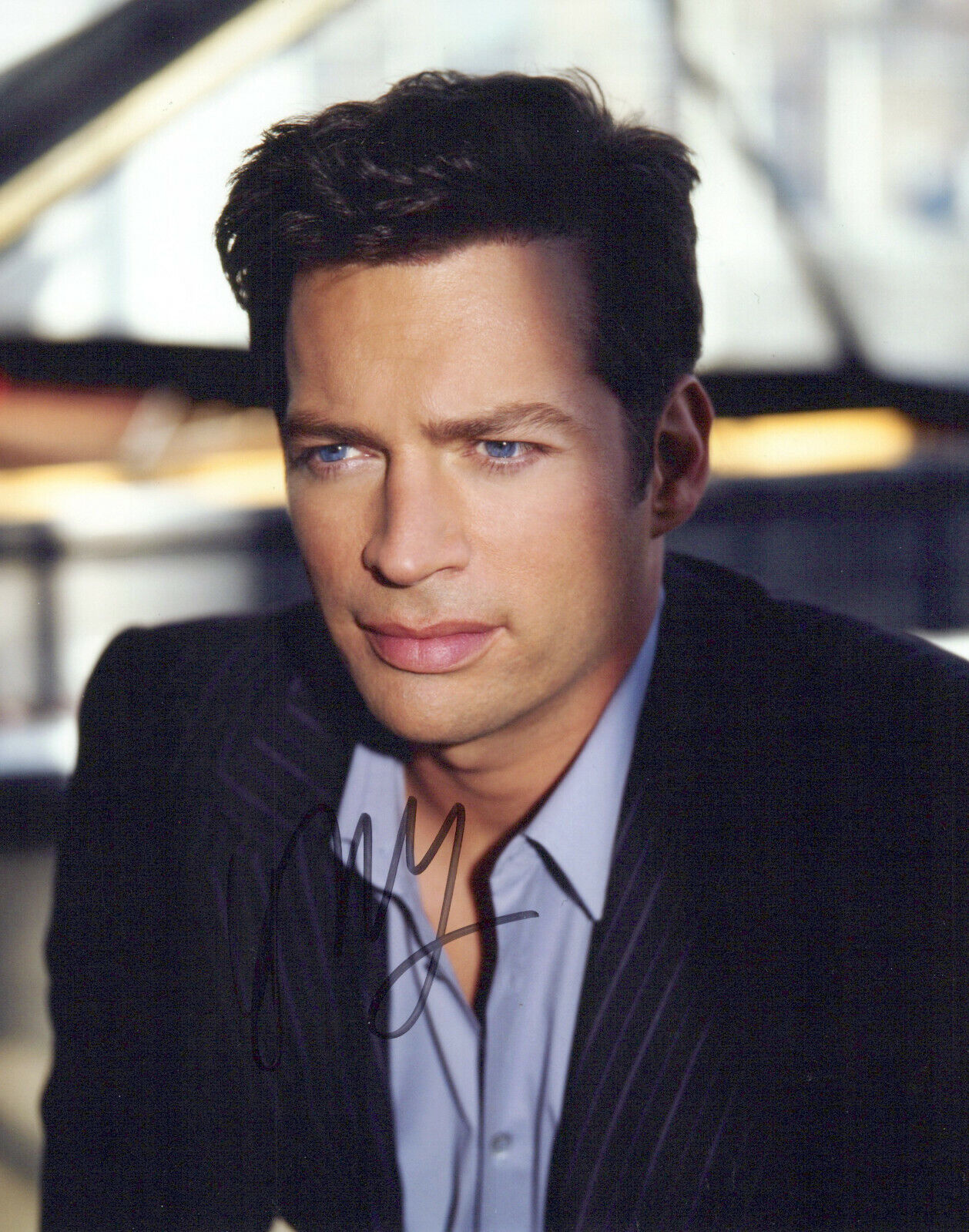 Harry Connick Jr. head shot autographed Photo Poster painting signed 8x10 #2