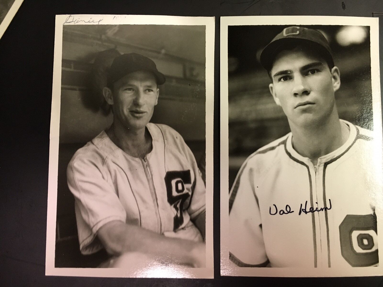 Dan Reynolds Chicago White Sox Signed(Back) 1940s Brace Photo Poster painting JSA Pre-certified