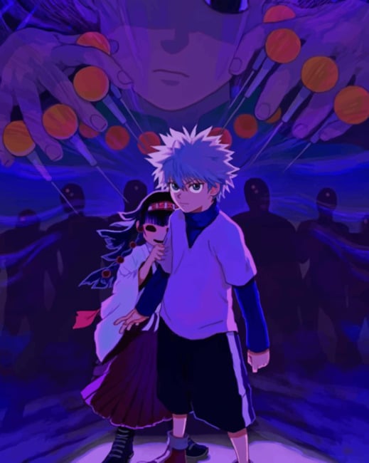 

Killua Zoldyck And Neferpitou – Paint By Numbers - 40*50CM, 501 Original