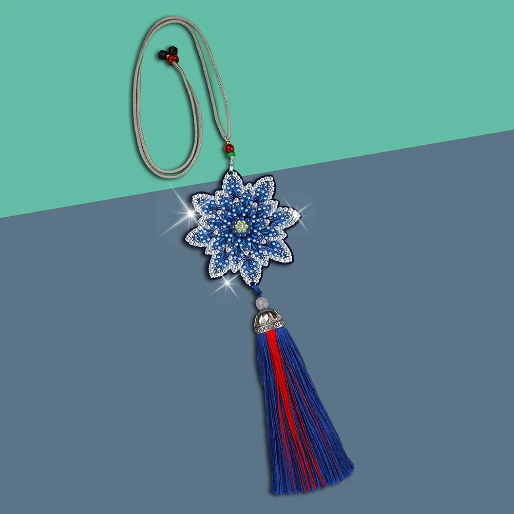 DIY Diamond Painting Pendant Hanging Ornaments 5D Keychain (GJ056)