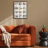 Magazine-European Travel Maps-14CT Stamped Cross Stitch Egyptian Cotton 38*52cm/14.96*20.47in tapestrymarket