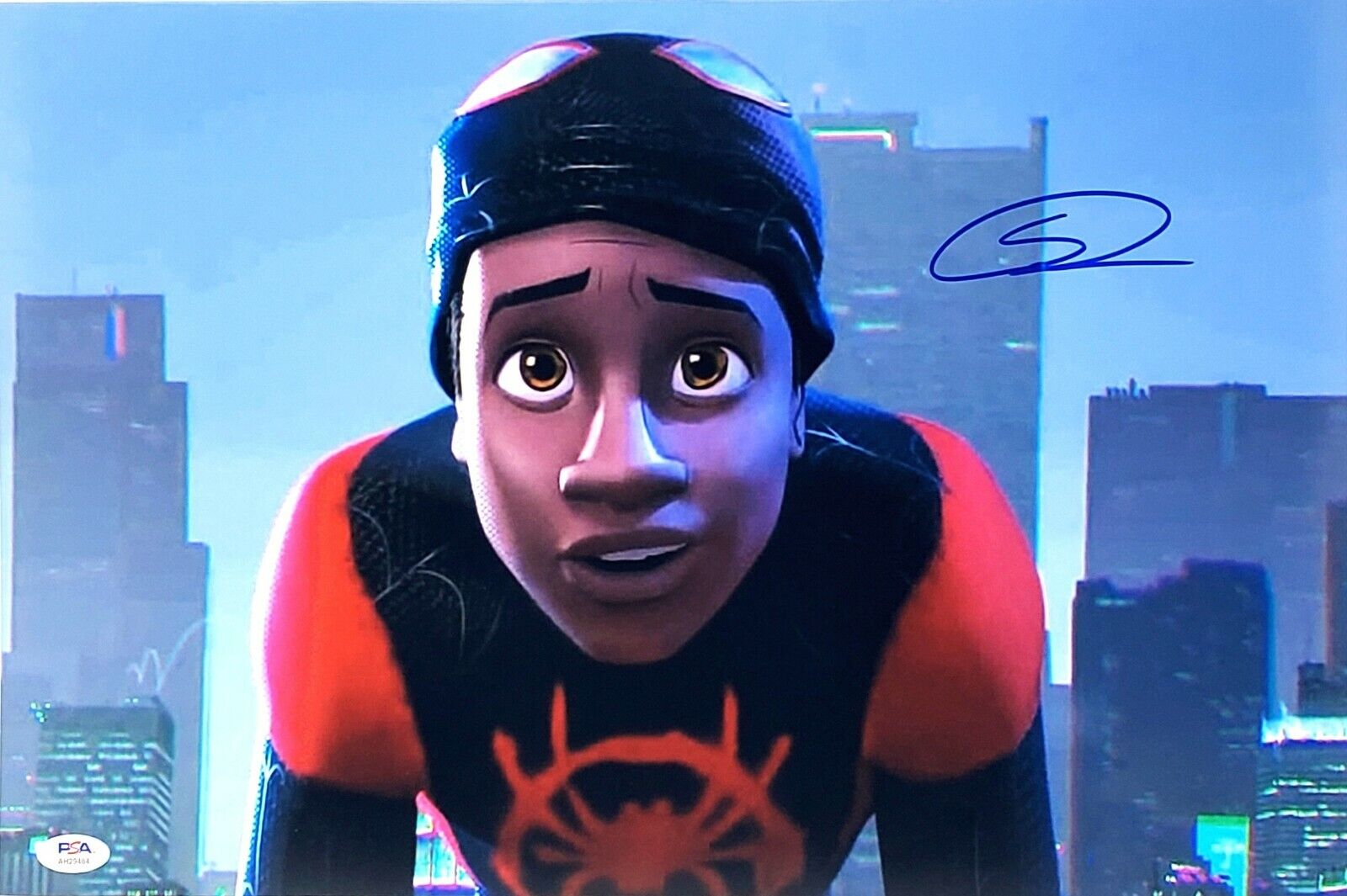 SHAMEIK MOORE Signed Autograph SPIDER-VERSE Miles Morales