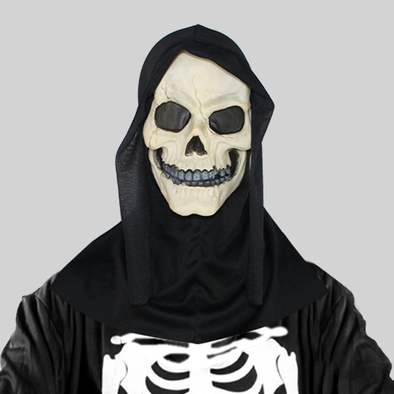 Vintage Style Exaggerated Funny Skull Pvc Halloween Unisex