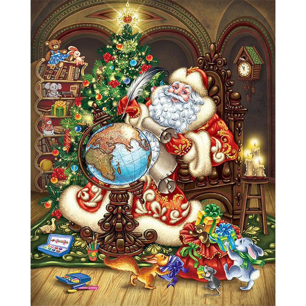 

Christmas - Round Drill Diamond Painting - 40*50CM, 501 Original