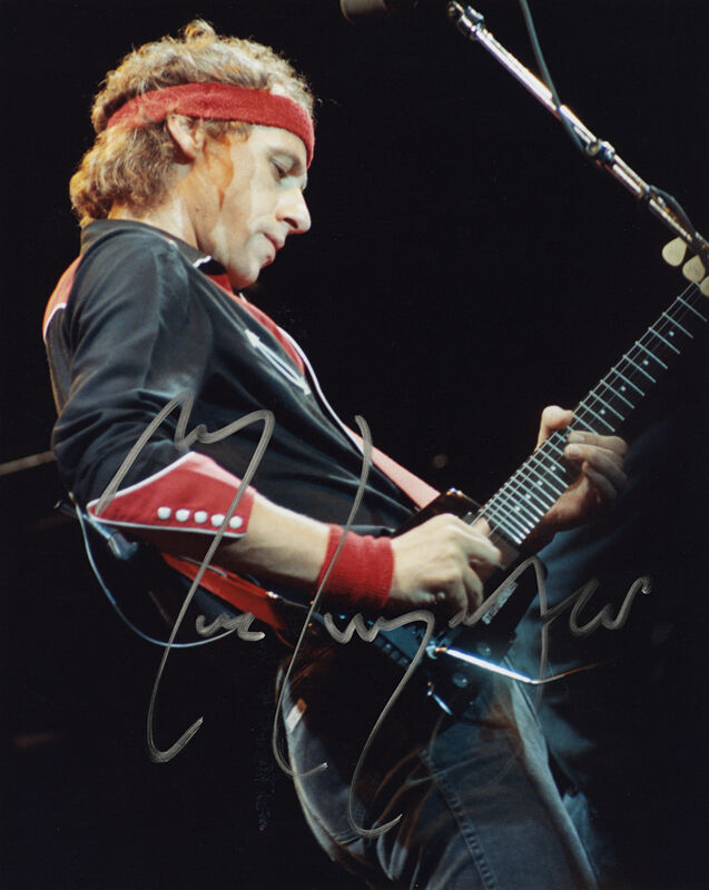 MARK KNOPFLER Signed Photo Poster paintinggraph - Rock Band DIRE STRAITS Guitarist