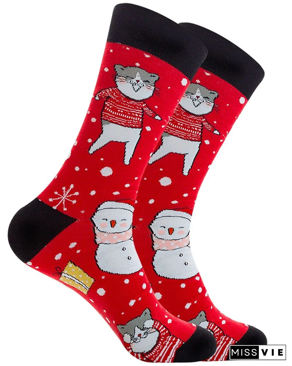 Christmas Mixed Print Men Socks