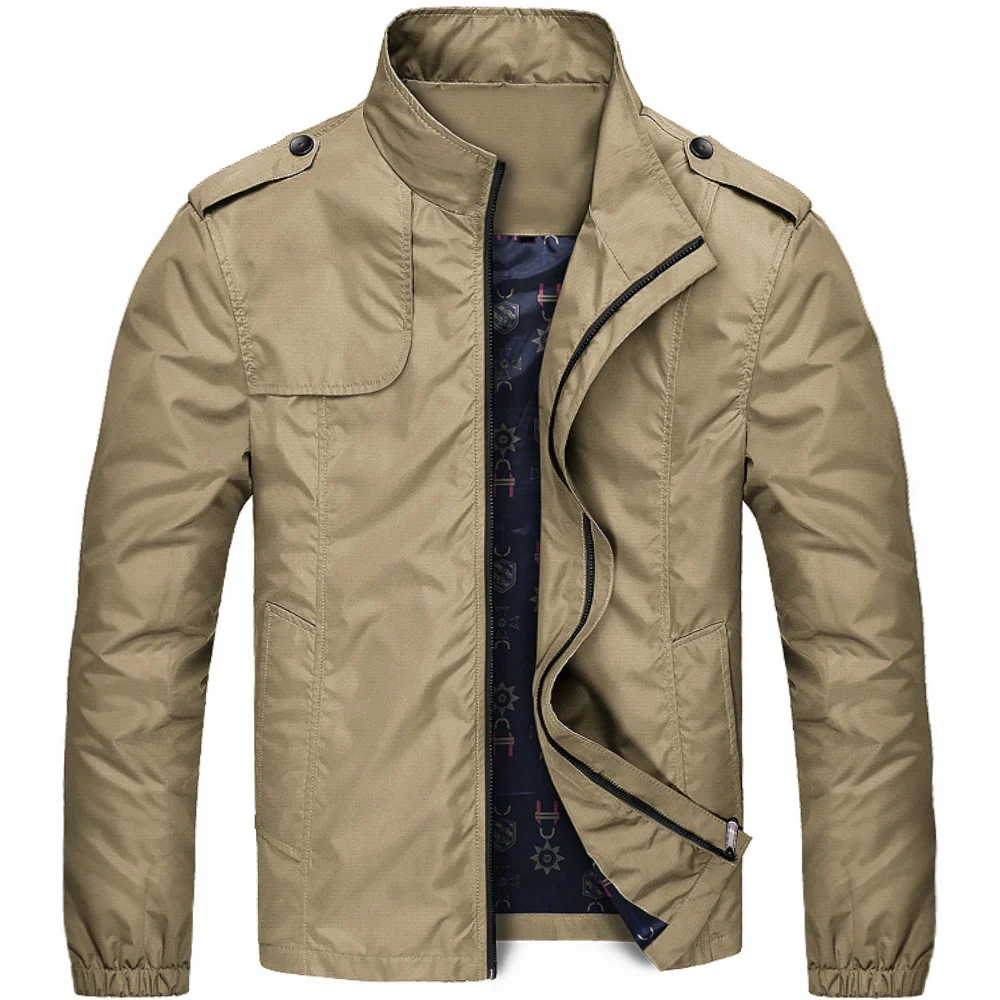 Men's Outdoor Zip Casual Jacket