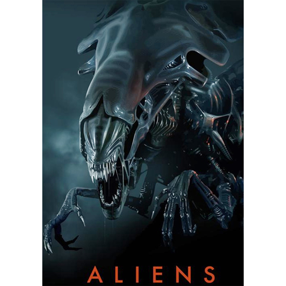 

ALIENS - Round Drill Diamond Painting - 40*50CM, 501 Original