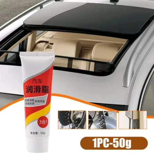 Dronehint 50g Car Parts Sunroof Slide Door Hinge Grease Lubricant w/ Brush Tools Kits (For: GMC) Parts