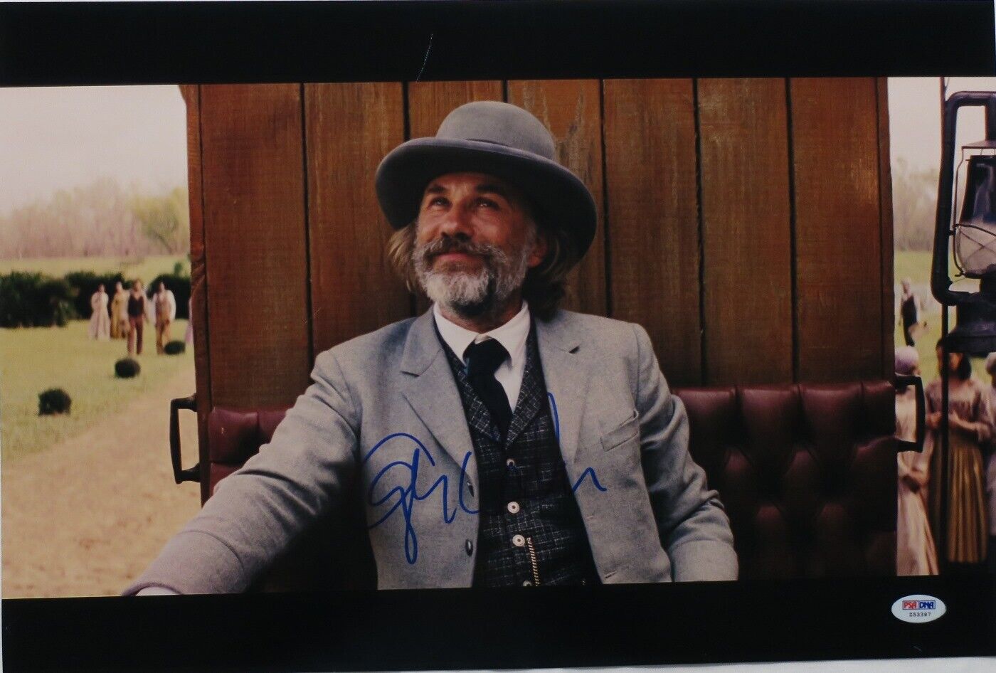 Christoph Waltz Signed Django Unchained Autographed 12x18 Photo Poster painting PSA/DNA #Z53397