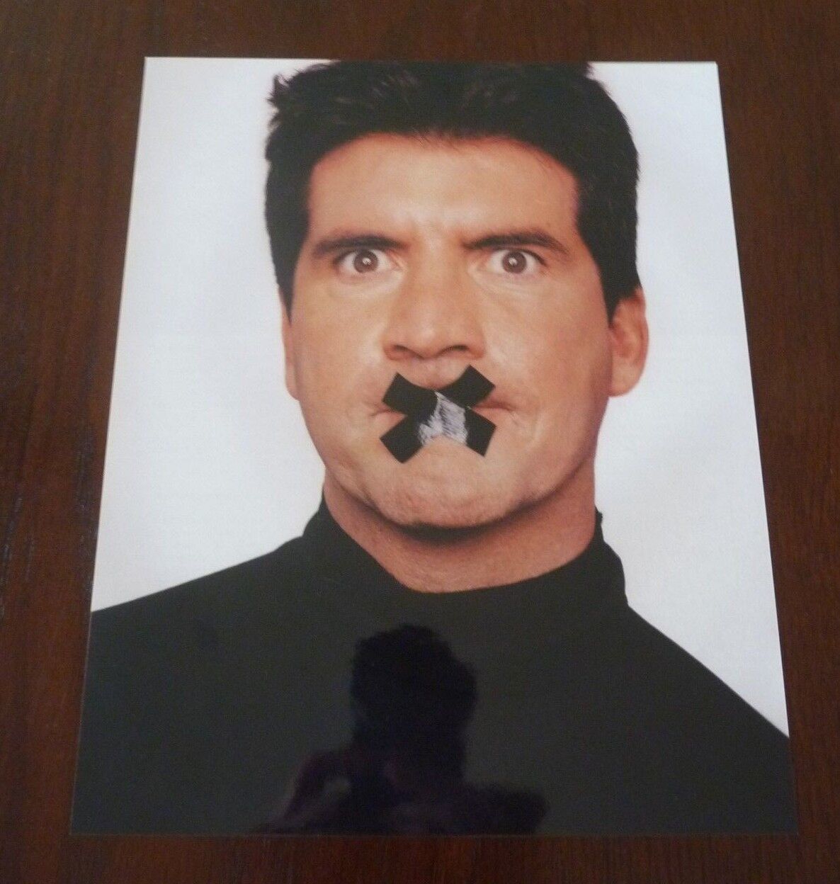 Simon Cowell American Idol Judge Sexy 8x10 Color Promo Photo Poster painting