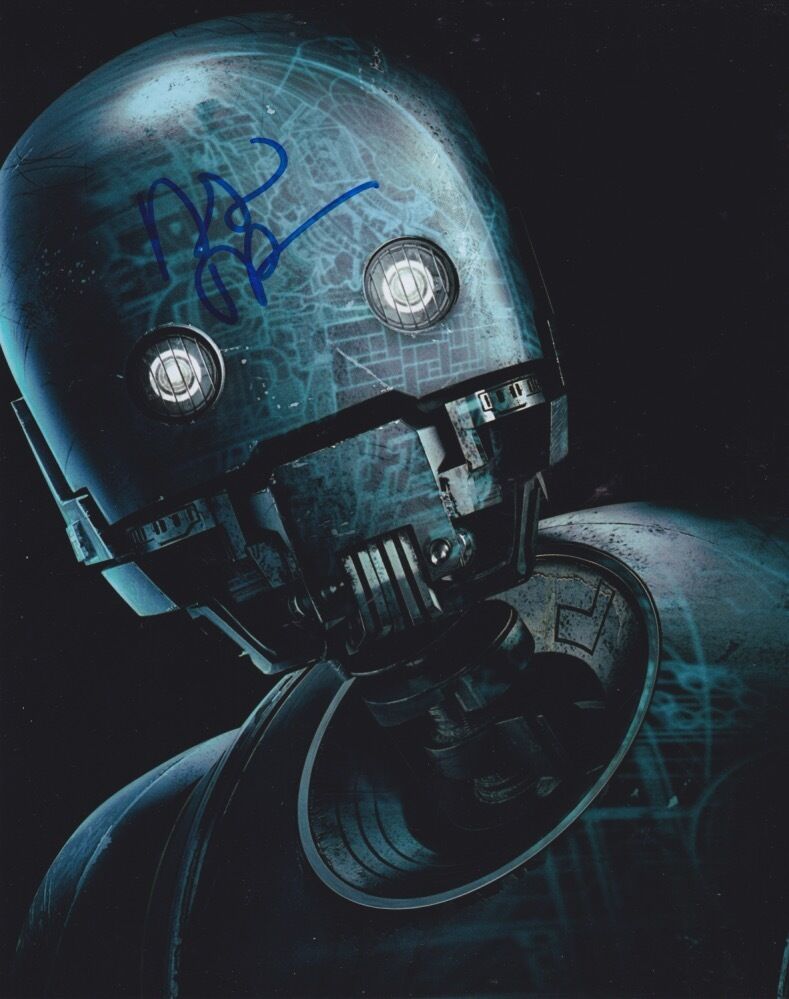 Alan Tudyk K-2SO (Star Wars Rogue One) signed 8X10 Photo Poster painting