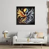 Phoenix-11CT Stamped Cross Stitch 40*40cm/15.75*15.75in tapestrymarket