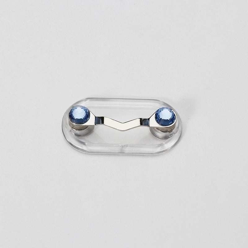 Readerest Magnetic Glasses Bracket Magnetic Brooch Magnet Badge Headset Creative Storage Magnetic Glasses Clip