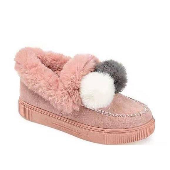 Winter Comfy Suede Casual  Flat Snow Boots -boots
