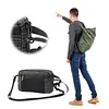 Outdoor Waist Pack Hiking Hanging Side Pocket Ultralight Multi-Functional Chest Pack Adjustable Strap Multi Pockets Chest Bag for Camping Outdoor Sports