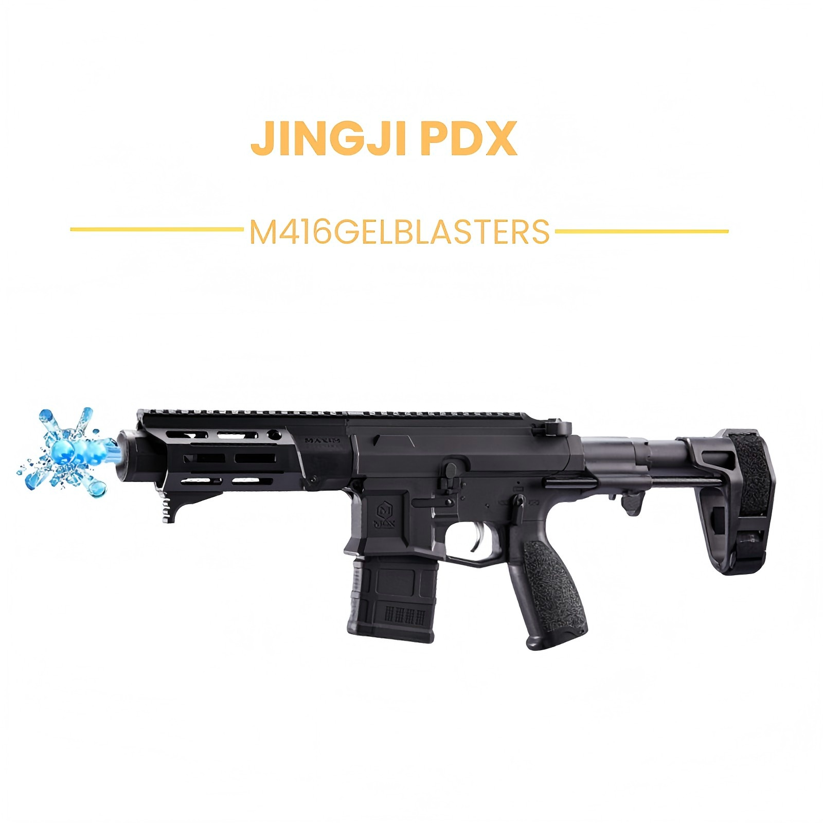 jie JingJi PDX Gel Blaster | Full-Auto, Nylon Build, 270 FPS