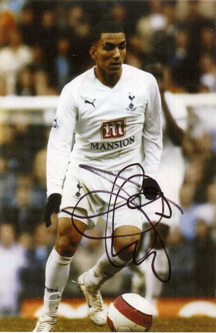 AARON LENNON Signed Photo Poster paintinggraph - Tottenham Hotspur & England - Preprint