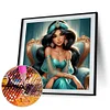 Diamond Painting -DIY Full Square Drill Cartoon Princess(45*45CM)