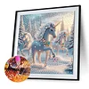 Cartoon Einhorn 5d DIY Diamant Kunst Malerei Kits Teilbohrer Edelstein Kunst 30x30cm