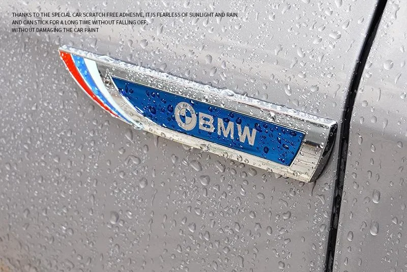 🔥Hot sale🔥3D Blade Leaf Plate Side Label Body Fender Decoration(2PCS)