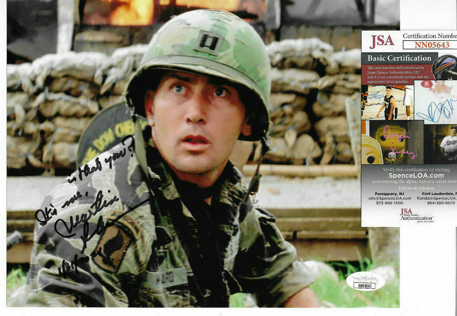 Martin Sheen Authentic Signed 8x10 Photo Poster painting Autograph, Apocalypse Now, JSA COA