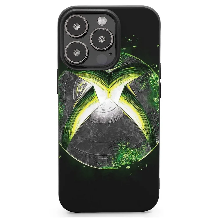 Xbox Logo Mobile Phone Case Shell For IPhone 13 and iPhone14 Pro Max and IPhone 15 Plus Case - Heather Prints Shirts