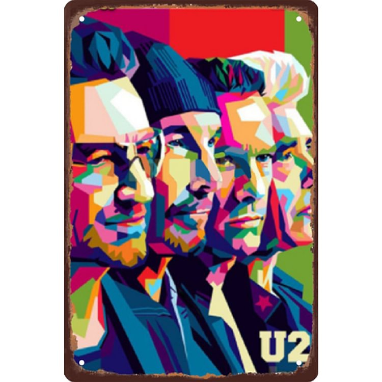 【20*30cm/30*40cm】U2 - Vintage Tin Signs/Wooden Signs