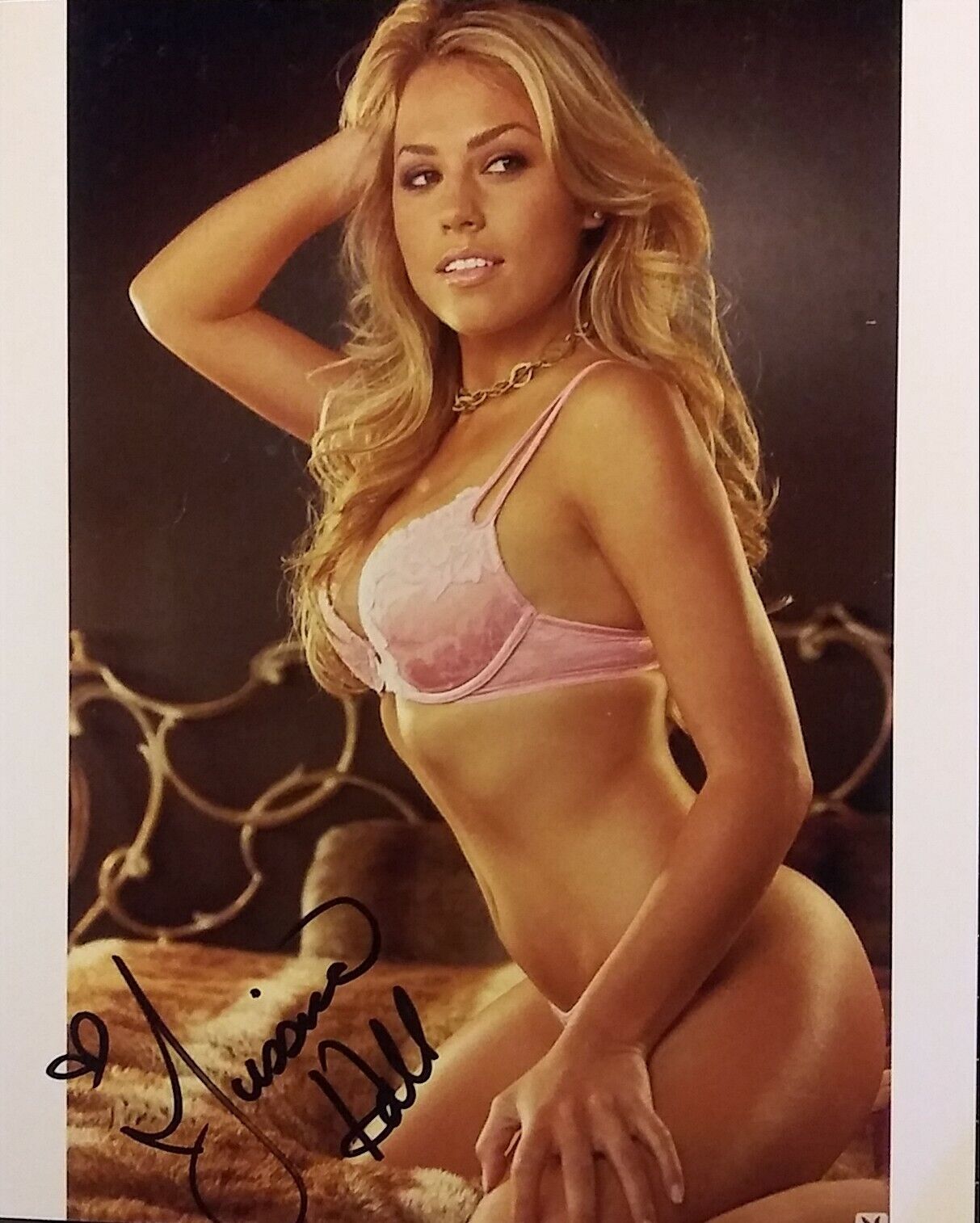 Jessica Hall signed 8 x 10