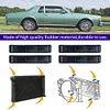 4Pcs Radiator Mounting Block 6264100 4 Core Rubber Mounting Cushion for Chevelle