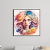 (40*40cm)Candy Girl - Full Round Drill Diamond Painting