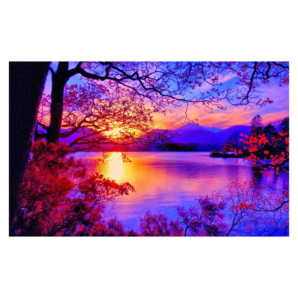 

40*30CM - Fantasy Sun - Round Drill Diamond Painting, 501 Original