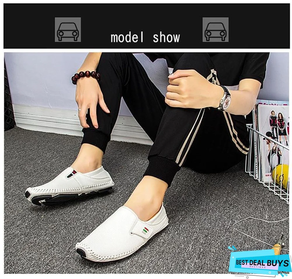 Men Breathable Casual Driving Boats Flats Loafers Shoes