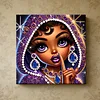 (Pre-Framed)Diamond Painting-DIY Crystal Rhinestone Girl(25x25cm)