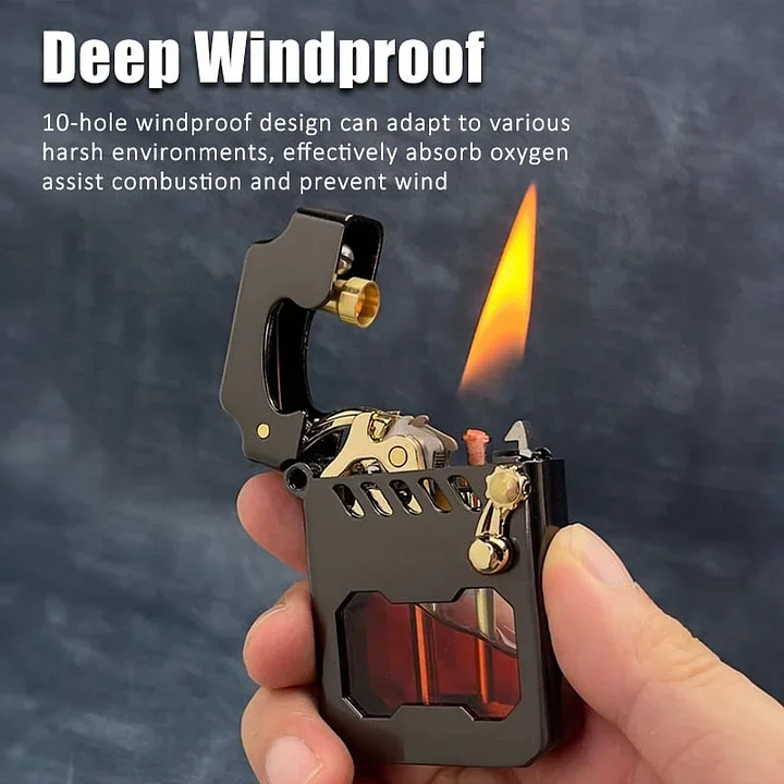 🎄Mecha Metal Rocker Lighter