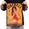 Fireball Cinnamon Whisky - Metal Tin Signs(8*12Inch/12*16Inch) - Bar