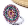 DIY Diamond Painting Mandala Pattern Portable Pocket Mirror Kit