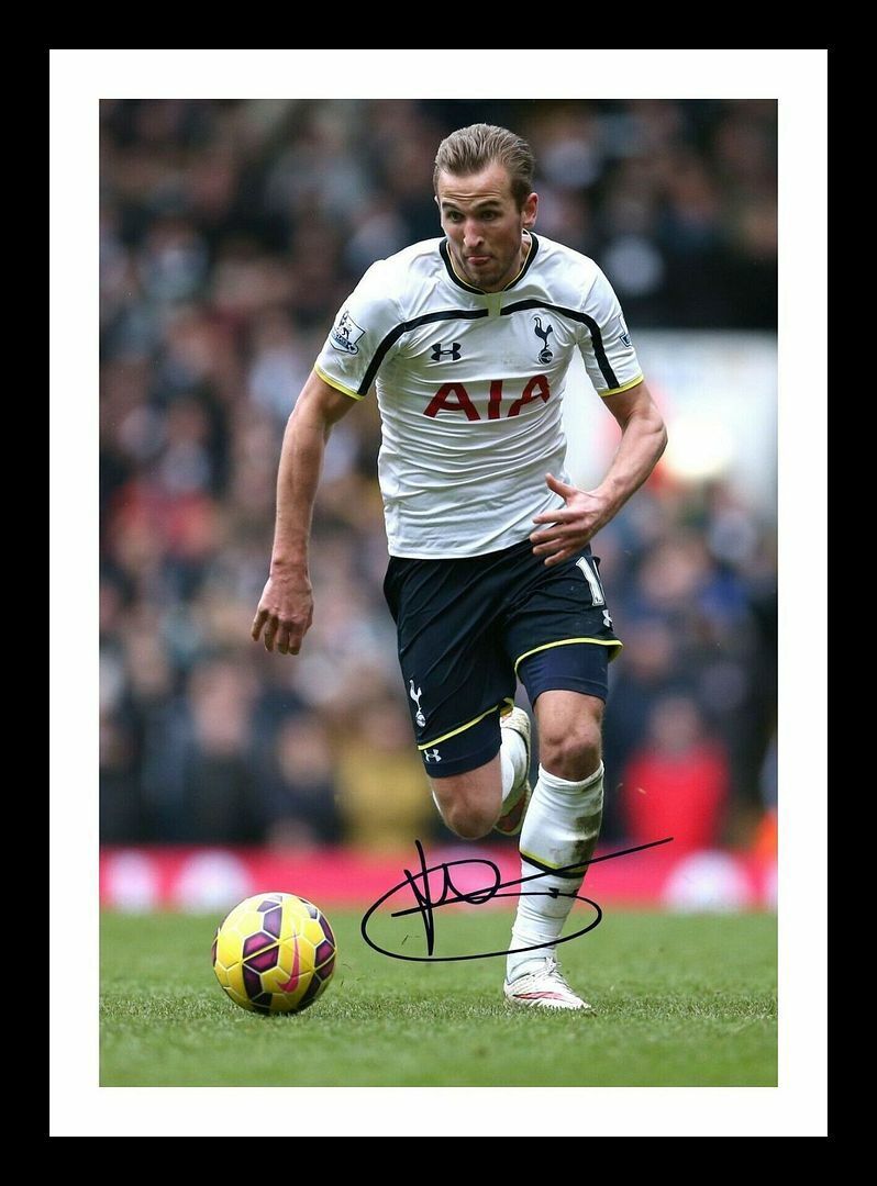 Harry Kane - Tottenham Hotspur Autograph Signed & Framed Photo Poster painting 7